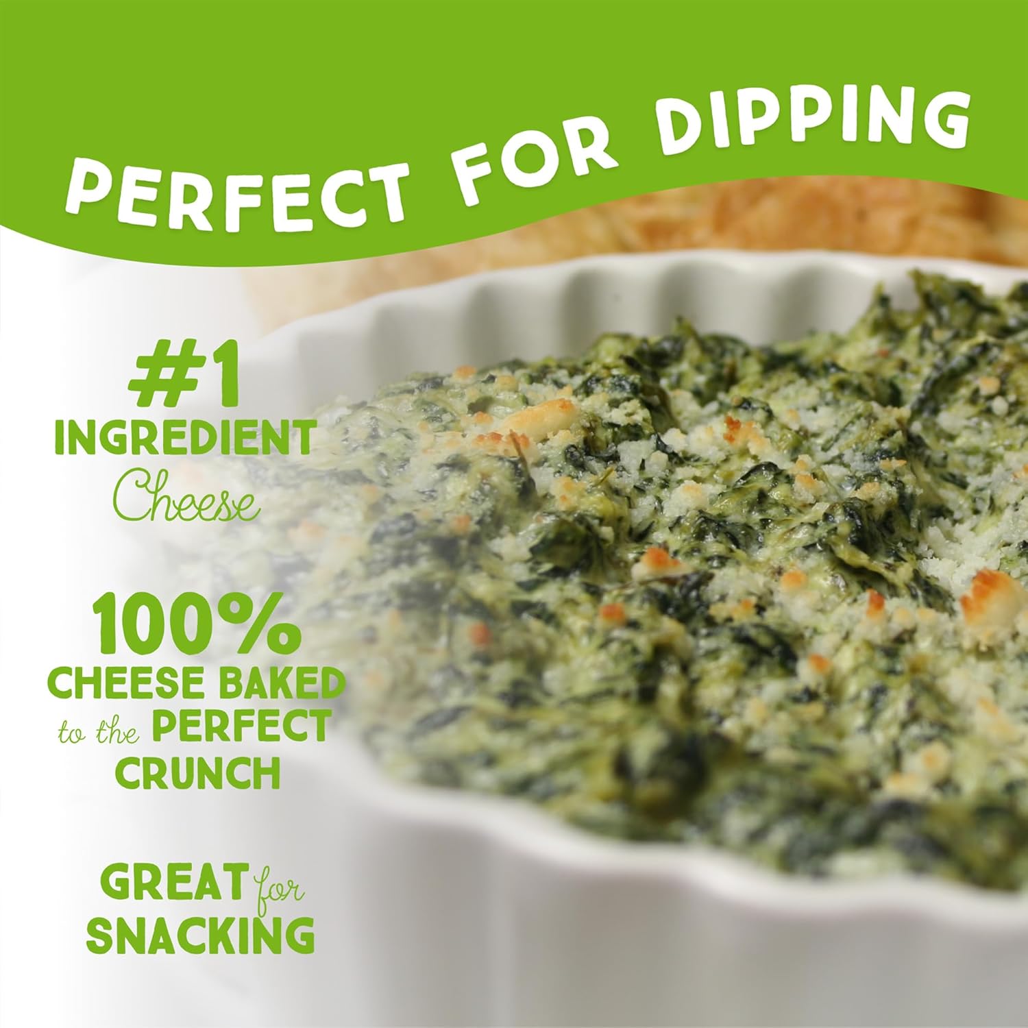 Whisps Cheese Crisps Parmesan Cheese Protein Chips Healthy Snacks Protein Snacks, Gluten Free, High Protein, Low Carb Keto Food (10.8 Oz, 2 Pack)11