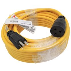 parkworld 67911 50-ft 12 / 3 3 Prong Yellow Indoor/Outdoor SJTW Heavy Duty General Extension Cord