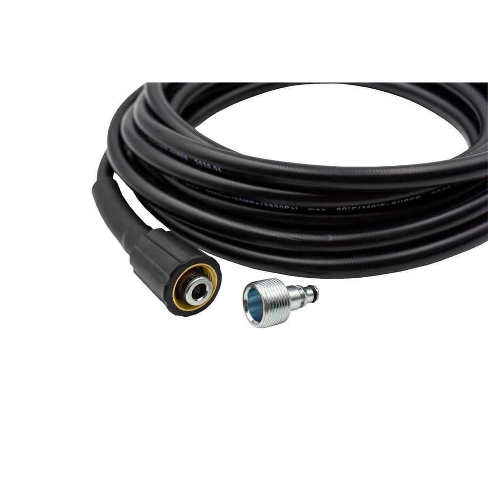 AR Blue Clean PW9091H 25 ft. Hose Kit with 100 Series Adapter, 2900 Max PSI, 1.7 GPM, Electric Pressure Washer Hose4