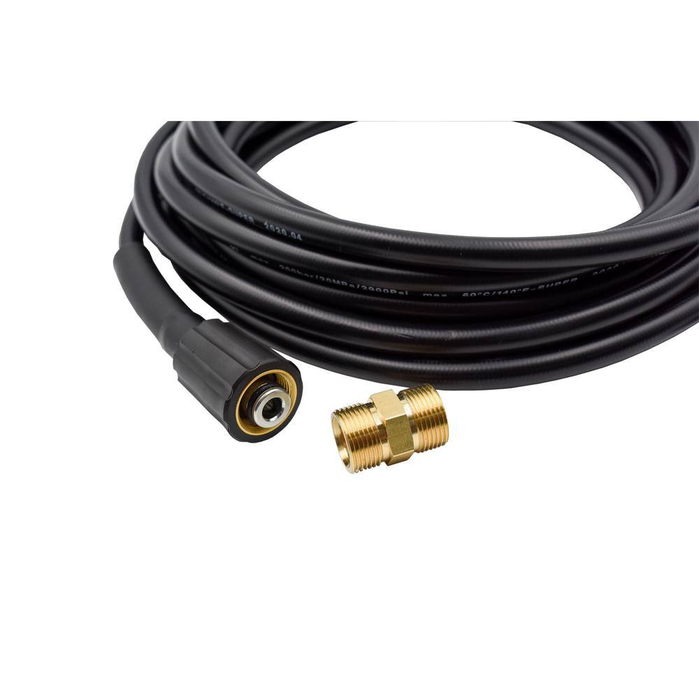 AR Blue Clean PW9091H 25 ft. Hose Kit with 100 Series Adapter, 2900 Max PSI, 1.7 GPM, Electric Pressure Washer Hose6