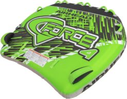 Airhead G-Force Inflatable Towable Tube | 2-4 Rider Models | Dual Tow Points | Full Nylon Cover | Kwik-Connect | Patented Speed Valve | Boat Tubes and Towables | G-Force 4 Rider