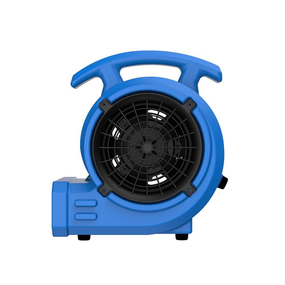 B-Air BA-VP-15-BL 1 8 HP Air Mover Carpet Dryer Floor Blower Fan for Home Use in Blue11
