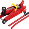 BIG RED T82012GS-1 Torin Hydraulic Trolley Service Lift Jack/Portable Floor Jack with Special Slow Release and Blow Mold Carrying Storage Case : 2 Ton (4,000 lb.) Capacity, Red