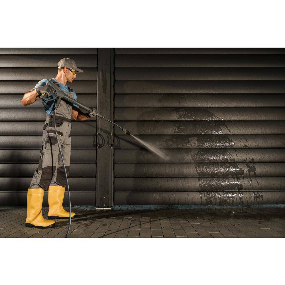 BLU SHIELD PW3850-NM 3 8 in. x 50 ft. 4100 PSI Rubber Pressure Washer Hose, Non-Marking for Hot Cold Water0