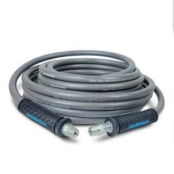 BLU SHIELD PWSW3850 3/8 in. x 50 ft. 4000 PSI Rubber Pressure Washer Hose, Non-Marking