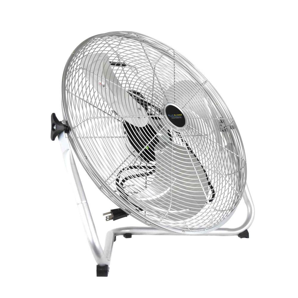 BLUE BLOWER PROFESSIONAL 20 in. High Velocity Industrial Floor Fan3