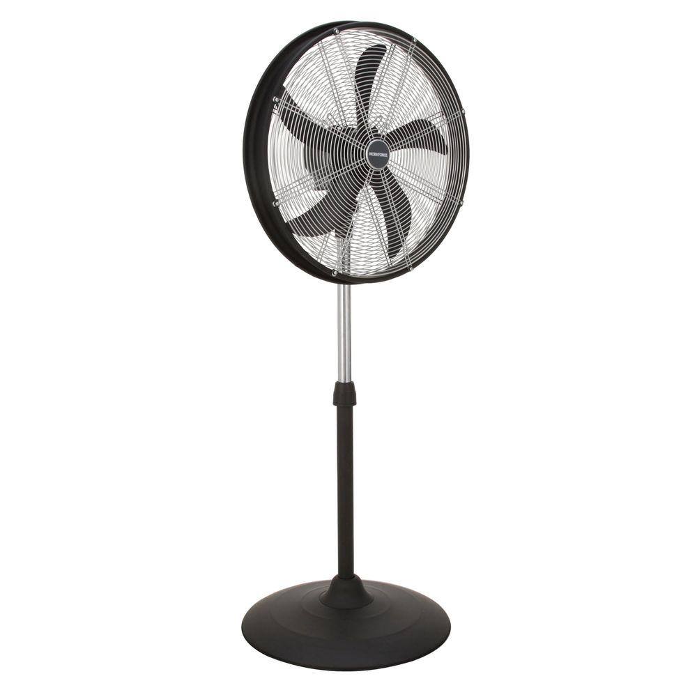 BLUE BLOWER PROFESSIONAL HVOSF-20S Adjustable-Height 20 in. Oscillating Pedestal Fan BLUE BLOWER PROFESSIONAL HVOSF-20S Adjustable-Height 20 in. Oscillating Pedestal Fan
