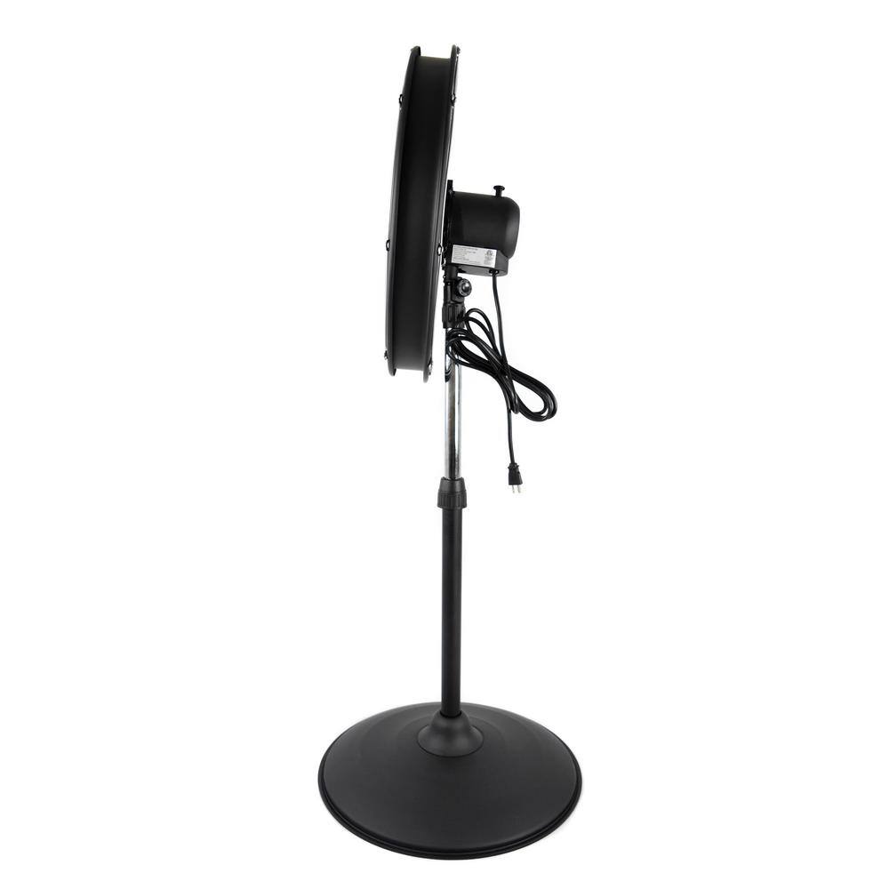 BLUE BLOWER PROFESSIONAL HVOSF-20S Adjustable-Height 20 in. Oscillating Pedestal Fan4