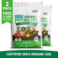 Back to the Roots 47069-DS Organic Potting Mix (2 1 cu.ft. Bags )