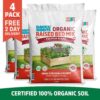 Back to the Roots 47076-DS Organic Raised Bed Soil (4 1 cu.ft. Bags )Free, convenient curbside delivery right to your home or jobsite Guaranteed to grow bigger plants with built-in fertilizer