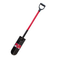 Bully Tools 82535 12-Gauge 14 in. Drain Spade with Fiberglass D-Grip Handle