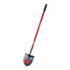 Bully Tools 92515 12-Gauge Round Point Shovel with Fiberglass Long Handle
