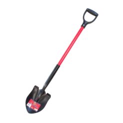 Bully Tools 92711 14-Gauge Floral Spade with Fiberglass D-Grip Handle