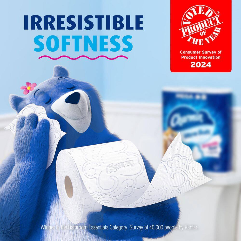Charmin Ultra-Soft Smooth Tear Toilet Paper Rolls (24 Mega Plus Rolls)7