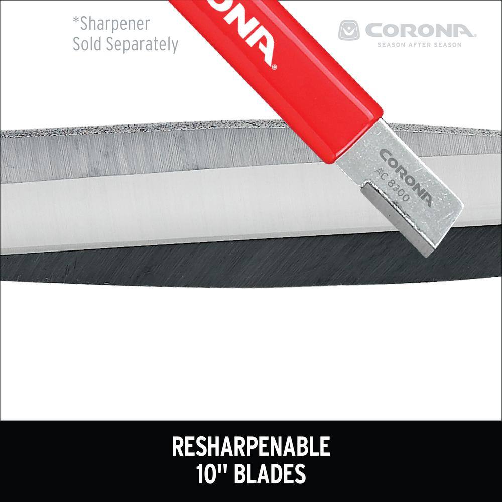 Corona HS15150CCH ClassicCUT 13.5 in. Forged Steel Blade with Comfortable Steel Handles Hedge Shears6