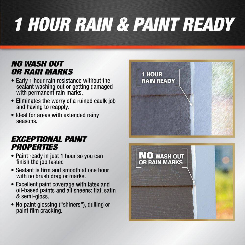 DAP 7079818212 Dynaflex Ultra 10.1 oz. Clear Advanced Exterior Window, Door and Siding Sealant (12-Pack)5