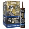 DAP 7079818217 Dynaflex Ultra 10.1 oz. Brown Advanced Exterior Window, Door and Siding Sealant (12-Pack)