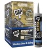 DAP 7079818219 Dynaflex Ultra 10.1 oz. Gray Advanced Exterior Window, Door and Siding Sealant (12-Pack)