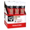 DAP 7079818526 Kwik Seal Plus 5.5 oz. White Premium Kitchen and Bath Siliconized Caulk (12-Pack)