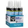 DAP 7079818542 Alex Flex 10.1 oz. White Premium Molding and Trim Sealant (12-Pack)
