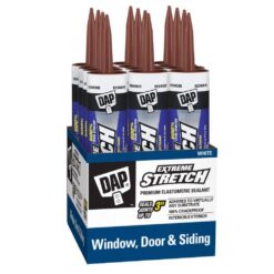 DAP 7079818707 Extreme Stretch 10.1 oz. Redwood Premium Crackproof Elastomeric Sealant (12-Pack)