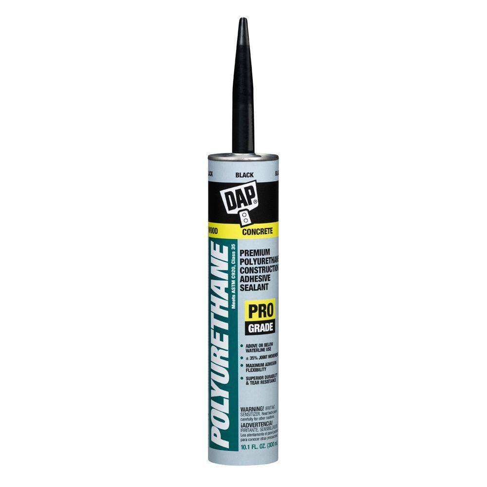 DAP 7079818816 Polyurethane 10.1 oz. Black Premium Commercial Grade Sealant (12-Pack)1
