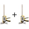 DEWALT DWHT83550X2 (2-Piece) TOUGHSERIES 8-3/4 in. Construction Jack Set