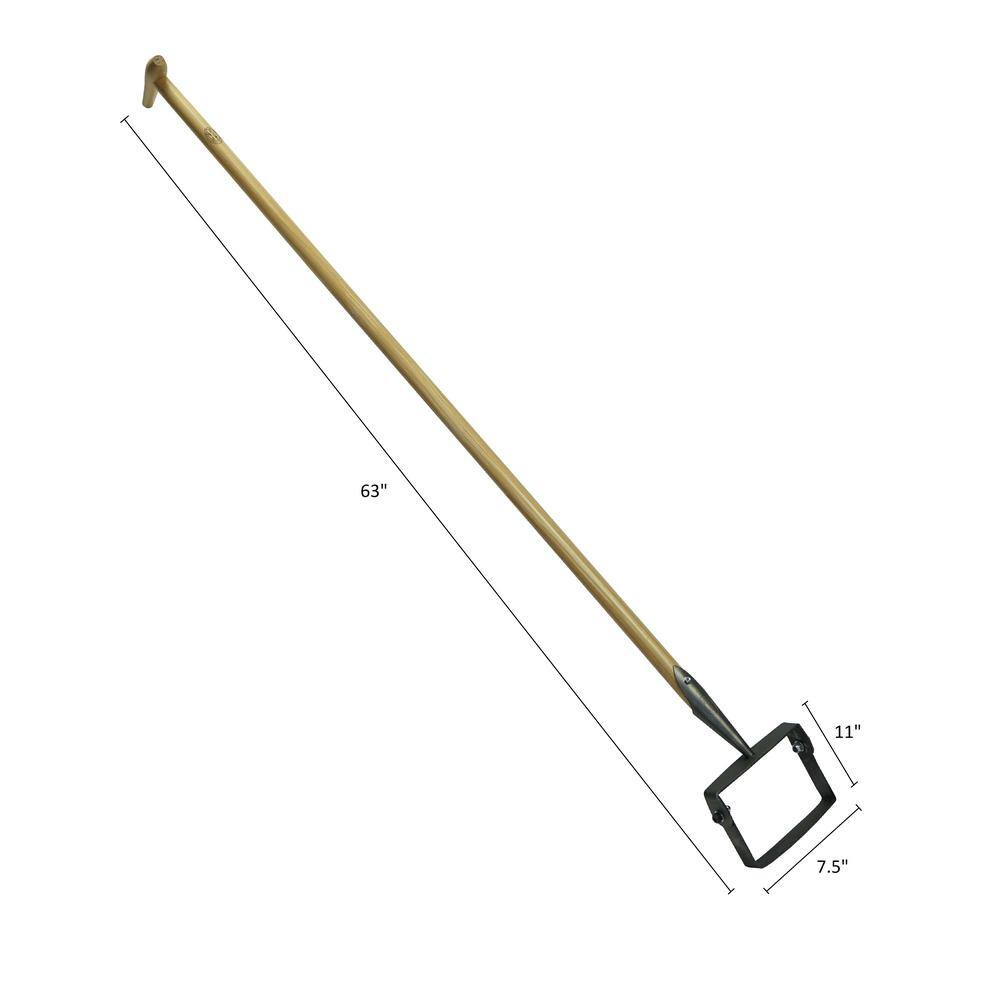 DeWit 31-3978 52 in. L Handle 63 in. L Oscillating P Grip Garden Hoe9