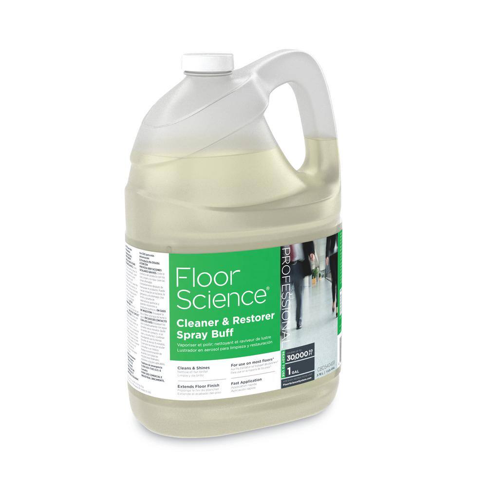 Diversey Floor Science 1 Gal. Citrus Cleaner Restorer Spray Buff Bottle (4 per Carton)3