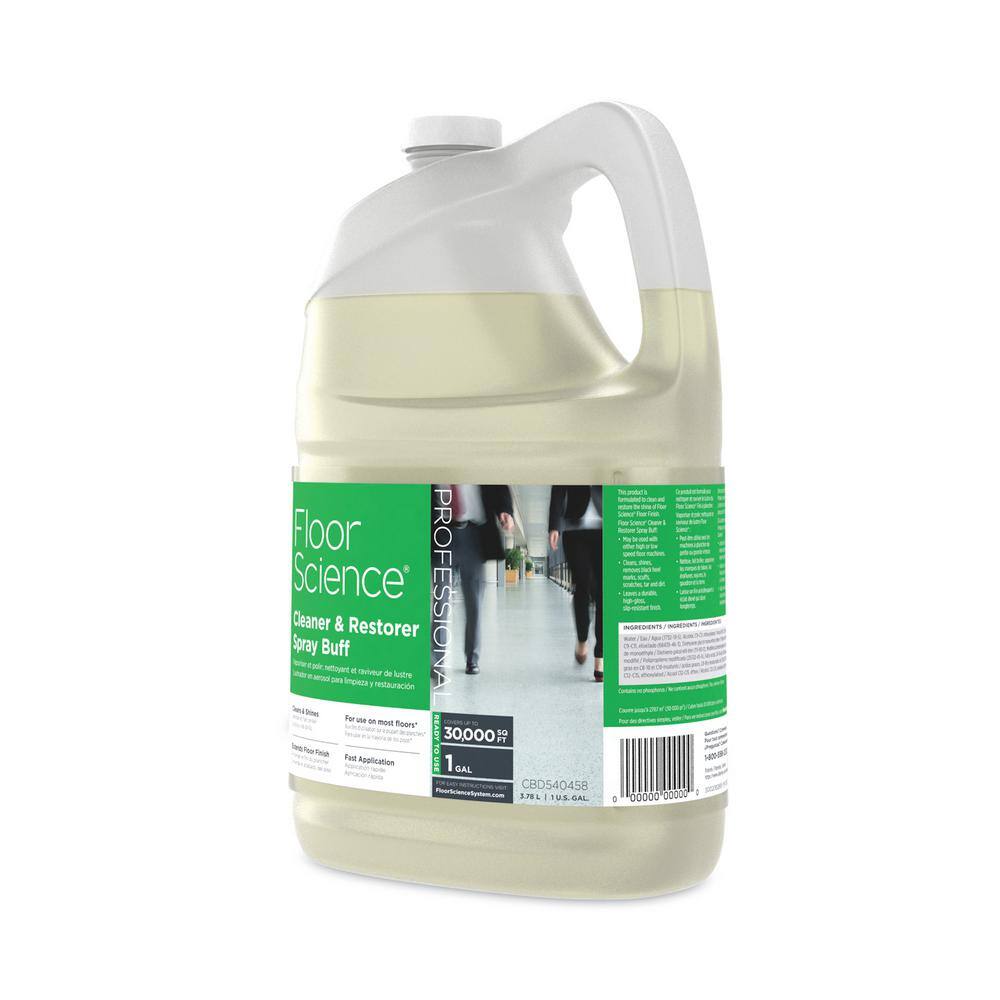Diversey Floor Science 1 Gal. Citrus Cleaner Restorer Spray Buff Bottle (4 per Carton)4