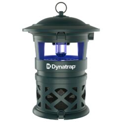 Dynatrap DT1130-GRSR 1/2 Acre LED Outdoor Insect Trap - Traps Mosquitoes, Flies, Moths & More Flying Insects - Bug Zapper Alternative - Green