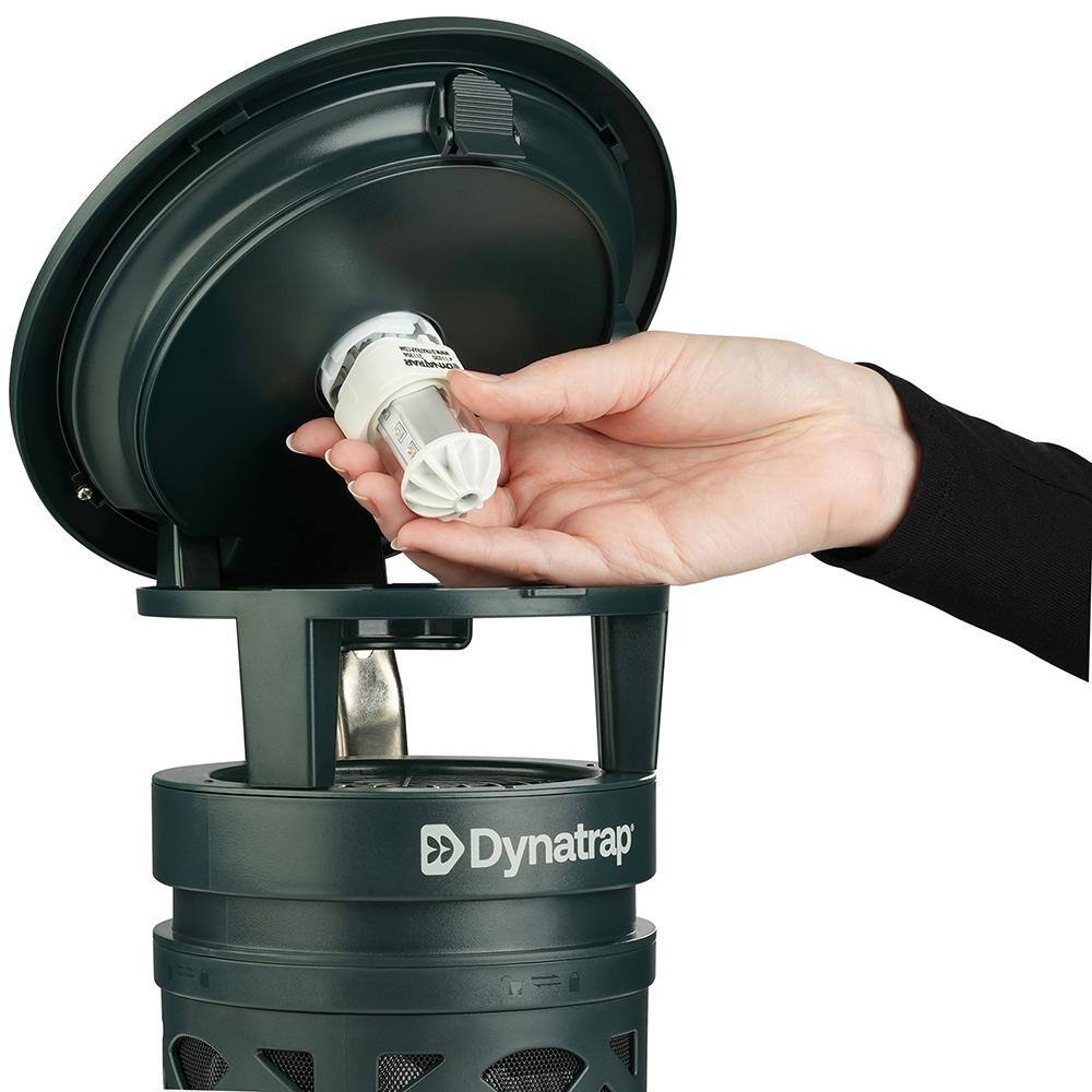 Dynatrap DT1130-GRSR 1 2 Acre LED Outdoor Insect Trap - Traps Mosquitoes, Flies, Moths & More Flying Insects - Bug Zapper Alternative - Green12