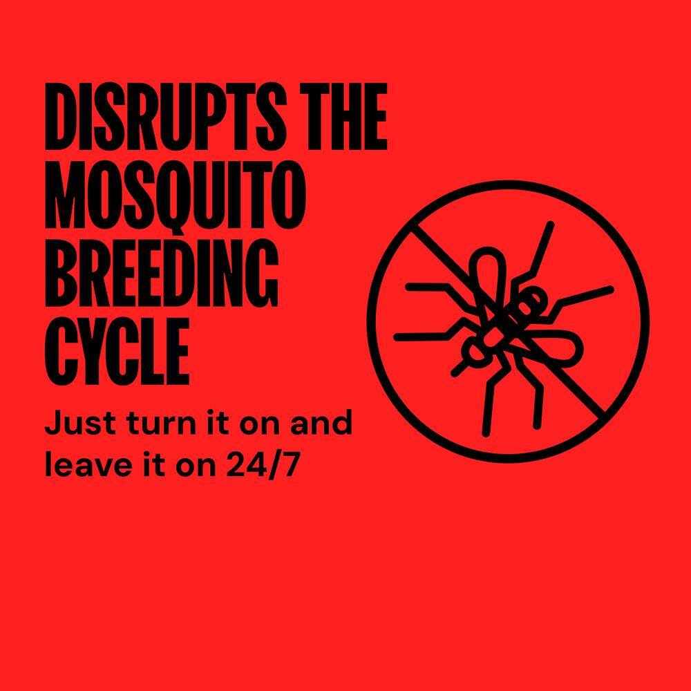 Dynatrap DT1130-GRSR 1 2 Acre LED Outdoor Insect Trap - Traps Mosquitoes, Flies, Moths & More Flying Insects - Bug Zapper Alternative - Green2