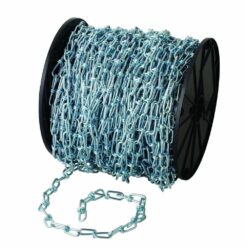 Everbilt 64360 #1 x 100 ft. Zinc Plated Steel Double Loop Chain
