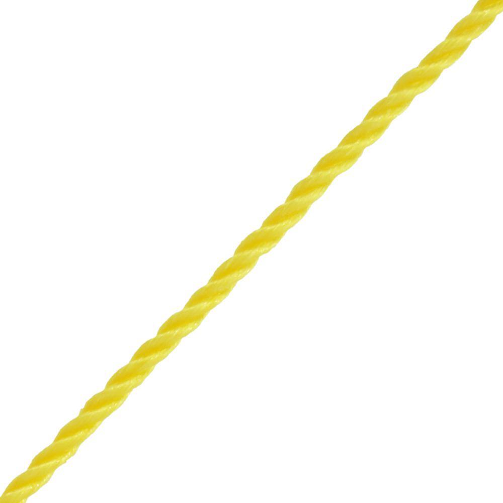 Everbilt 72610 1 4 in. x 800 ft. Yellow Twist Polypropylene Rope2
