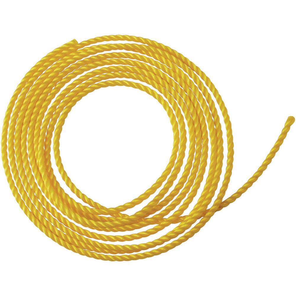 Everbilt 72610 1 4 in. x 800 ft. Yellow Twist Polypropylene Rope5