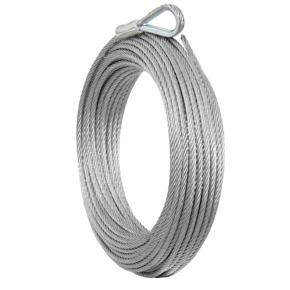 Everbilt 803162 3 16 in. x 100 ft. Galvanized Steel Uncoated Wire Rope3