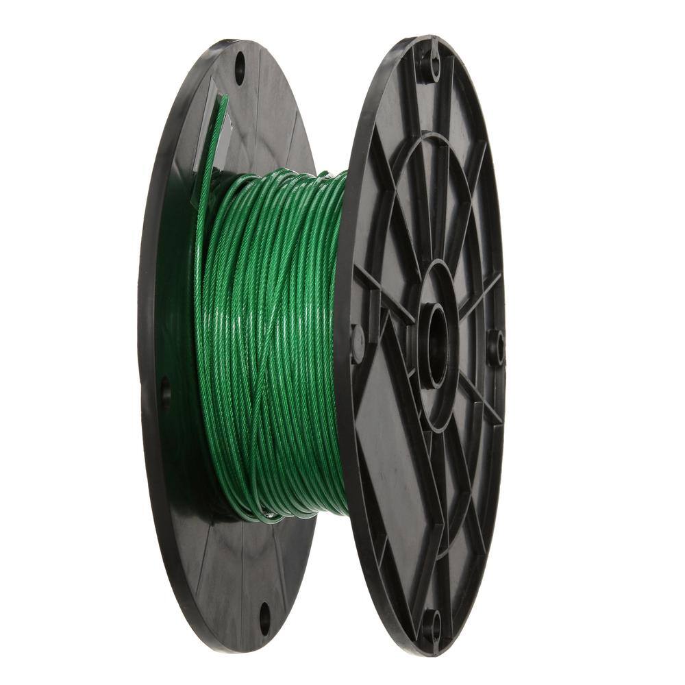 Everbilt 806370 1 16 in. x 250 ft. Galvanized Vinyl Coated Steel Wire Rope2