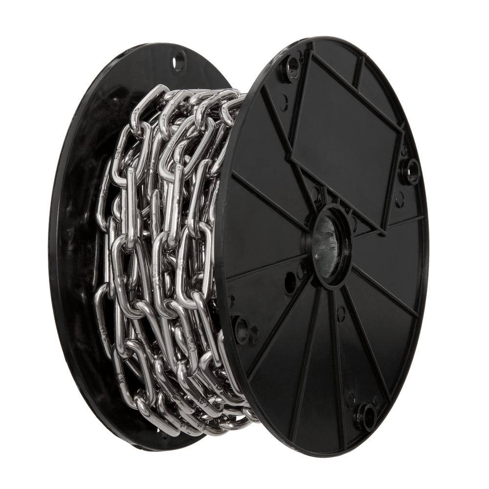 Everbilt 806450 #2 x 30 ft. Stainless Steel Straight Link Chain1