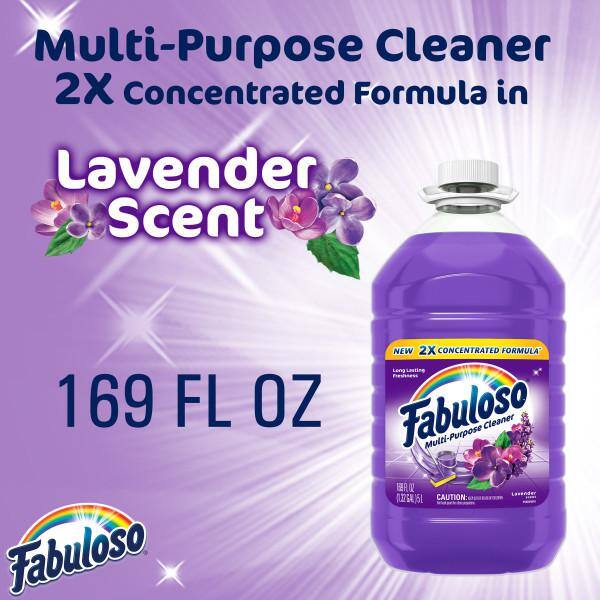 Fabuloso 61037882 169 oz. Lavender 2x Concentrated Multi Purpose Cleaner (6pack)2