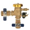 Febco 765DBV-FZ 3/4 IN Bronze Pressure Vacuum Breaker Backflow Preventer with Quarter Turn Shutoffs and Tee Handles, Freeze Sensor