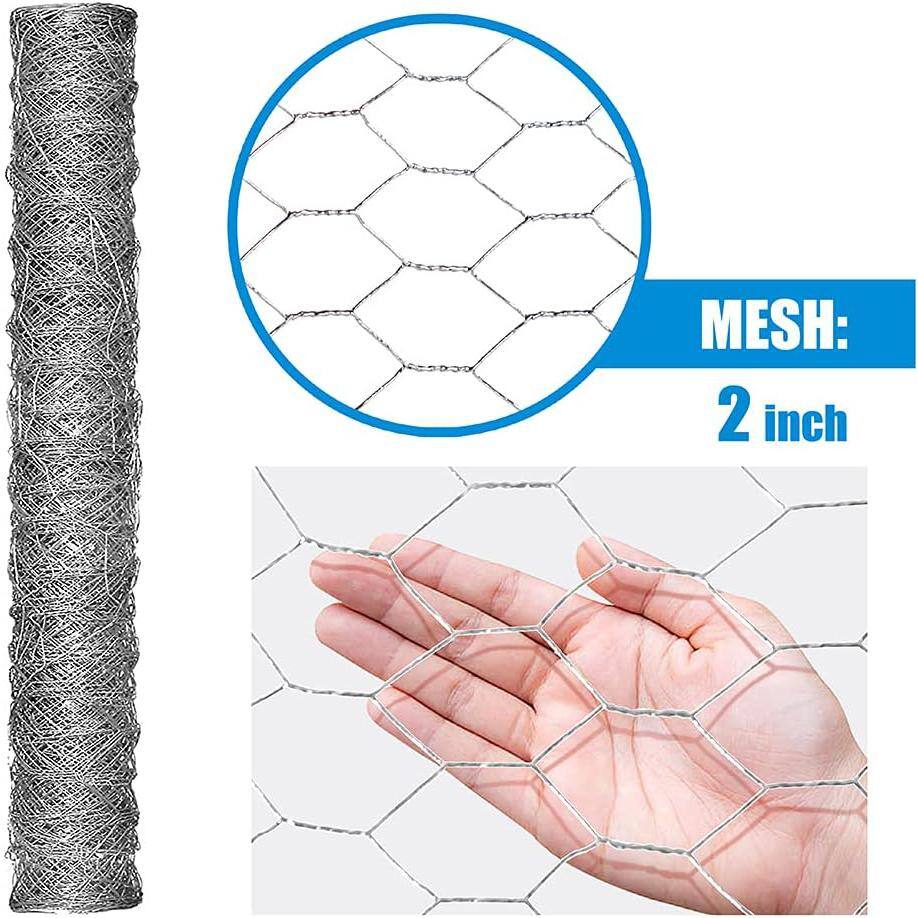 Fencer Wire NB20-5X150M2 5 ft. x 150 ft. 20-Gauge Poultry Netting with 2 in. Mesh3