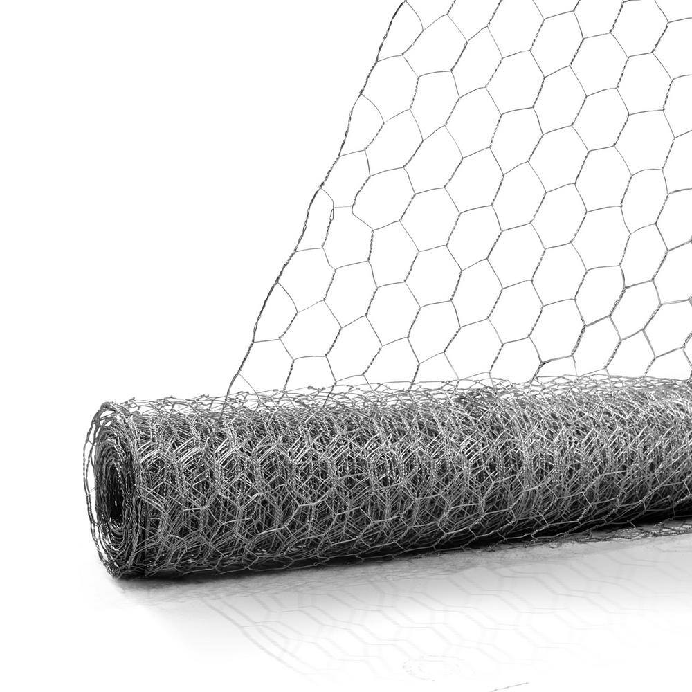 Fencer Wire NB20-6X50M1 6 ft. x 50 ft. 20-Gauge Poultry Netting with 1 in. Mesh Fencer Wire NB20-6X50M1 6 ft. x 50 ft. 20-Gauge Poultry Netting with 1 in. Mesh