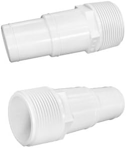 FibroPool Pool Filter Hose Replacement Kit - Two 3-Foot 1.5 Hoses, Adapters, Clamps & PTFE Tape – Durable, Leak-Resistant Design – Easy Installation, Universal Compatibility (3 Foot, 2 Pack)6