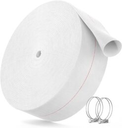 Fire Hose, 2 Inch Backwash Hose 100ft, Heavy Duty Discharge Hose for Swimming Pool With Clamp for Outdoor Lawn, Garden Irrigation, Sump Pool Discharge Hose.