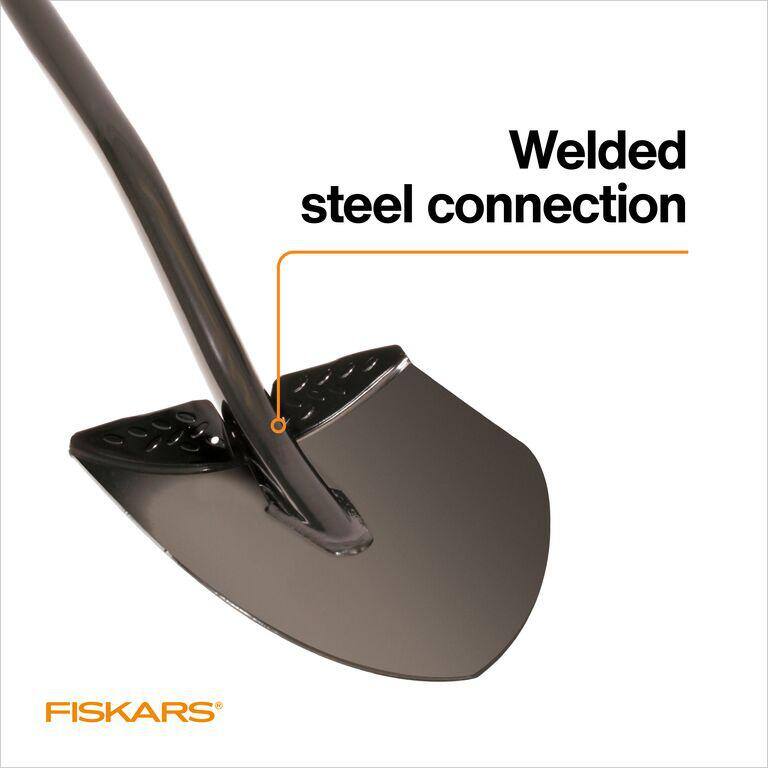 Fiskars 1077390 57 in. Carbon Steel Handle Digging Shovel (2-Pack)4