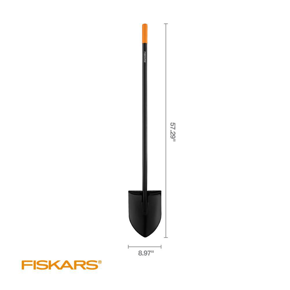 Fiskars 1077390 57 in. Carbon Steel Handle Digging Shovel (2-Pack)9