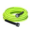 Flexzilla HFZPW3525M 5/16 in. x 25 ft. 3100 PSI Pressure Washer Hose with M22 Fittings