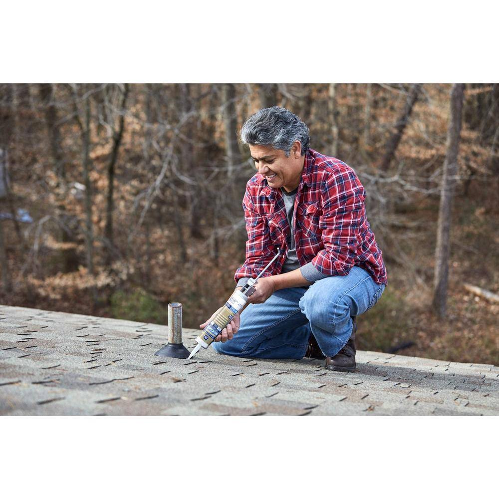 GE 2814815 Supreme Silicone Caulk 2.8 oz. Window and Door Sealant Clear (12-pack)0