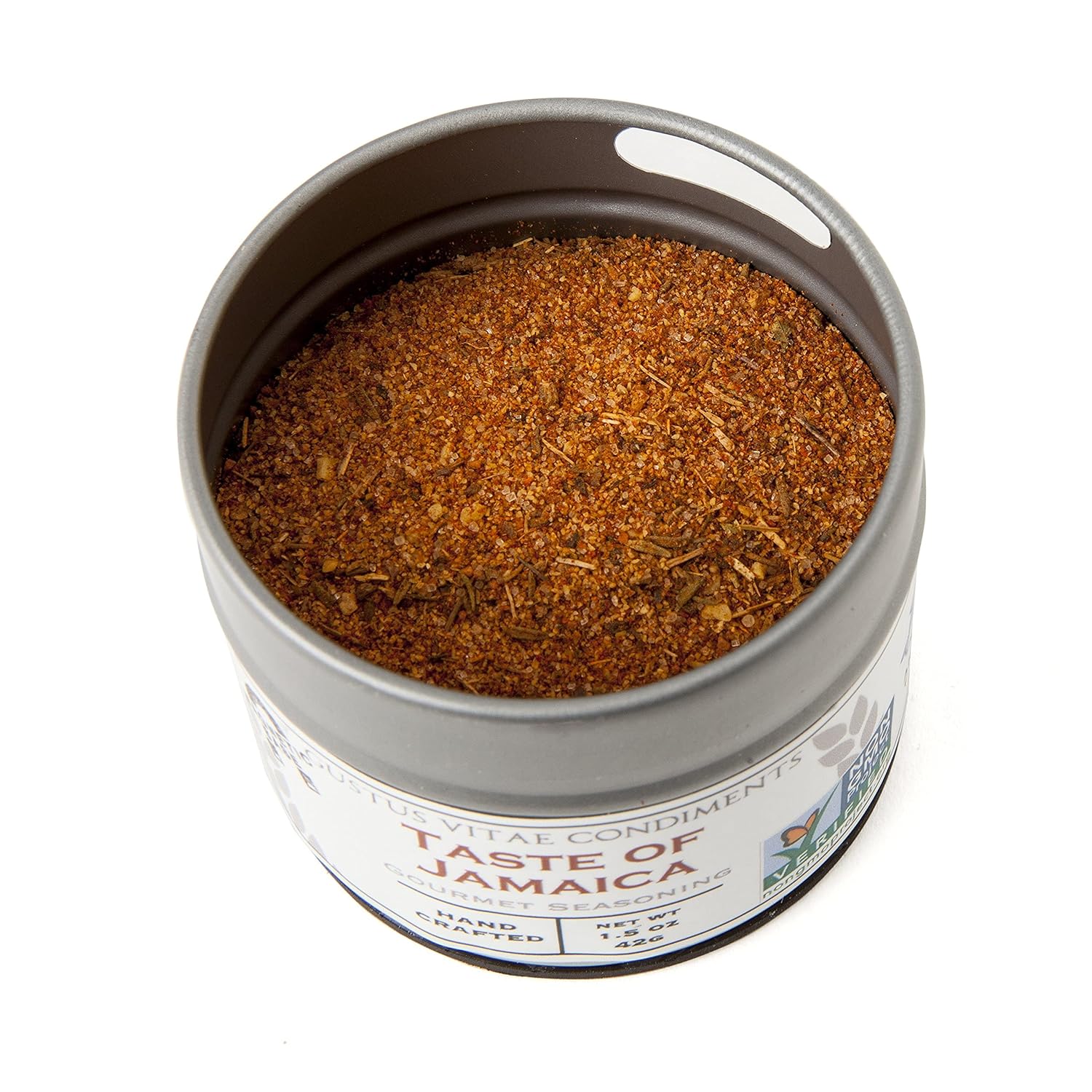 Gourmet World Flavors Seasoning Collection Non GMO Verified 6 Magnetic Tins Spice Blends Crafted in Small Batches by Gustus Vitae #682